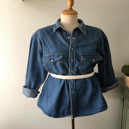 Robe chemise sales jean levis