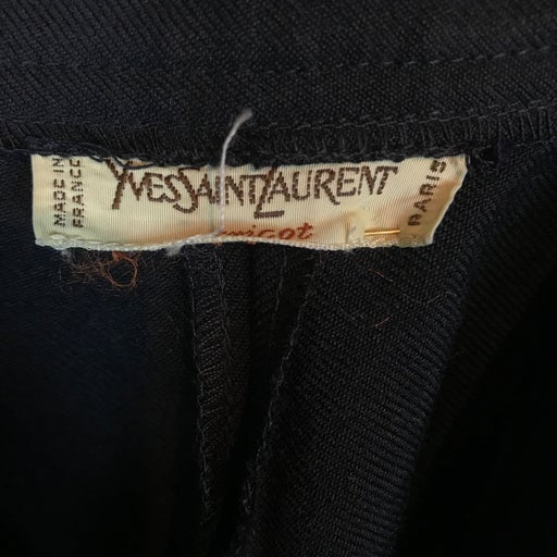 Pantalon à pinces Yves Saint Laurent