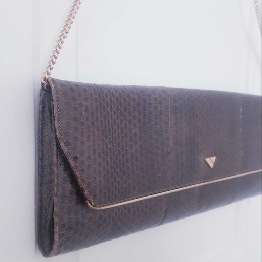 Sac en cuir de serpent