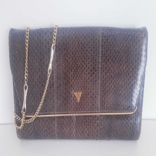 Sac en cuir de serpent