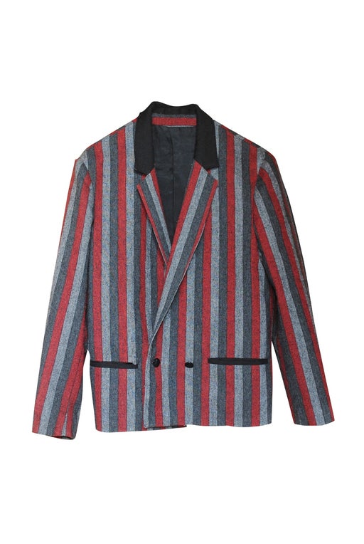 Blazer à rayures