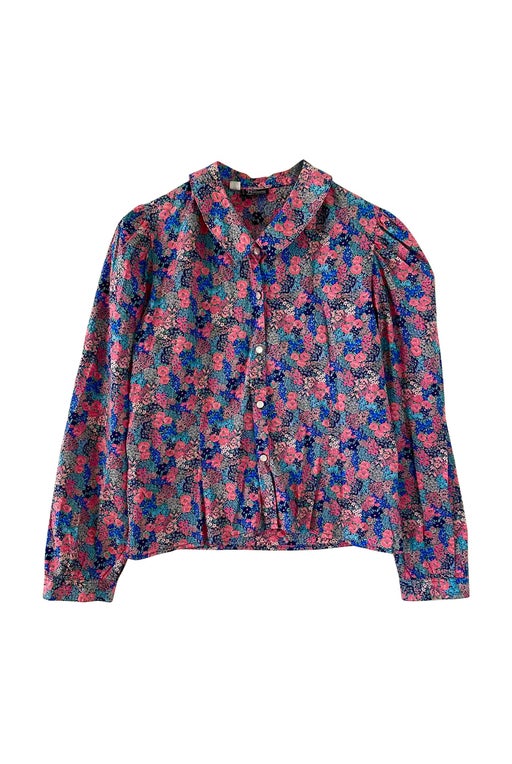 Blouse à fleurs