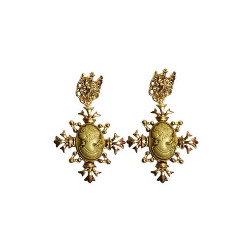 Boucles d’oreilles croix