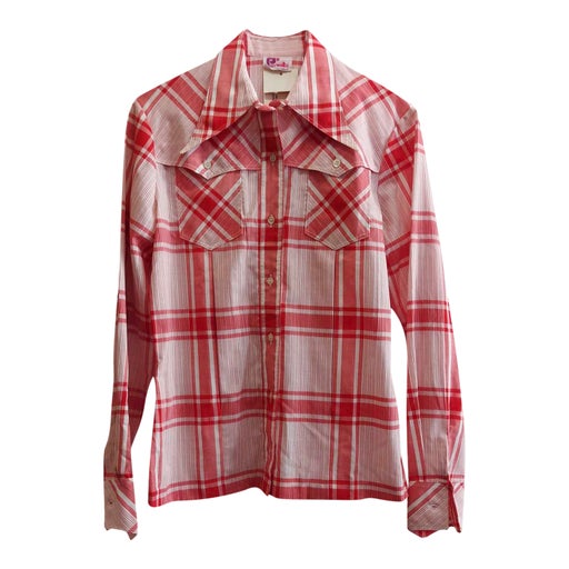Chemise à carreaux 70's