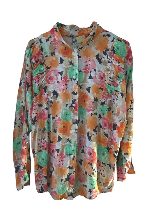 Chemise à fleurs