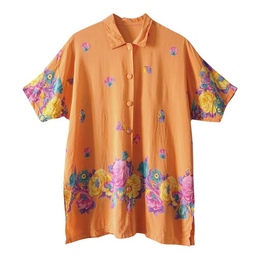 Chemise à fleurs