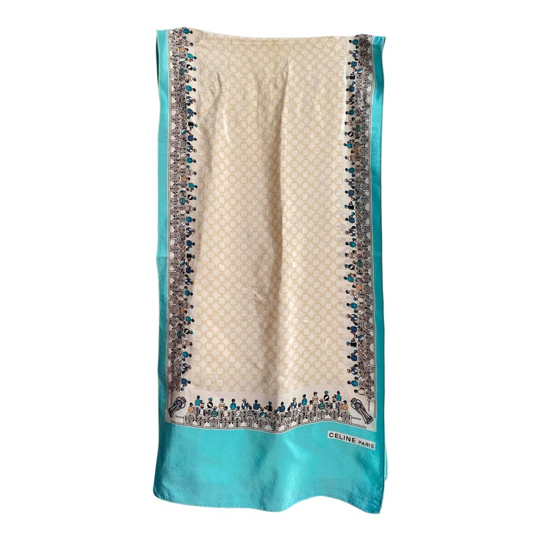 Foulard en soie Céline