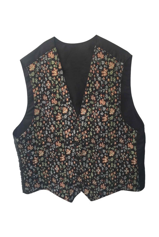 Gilet à fleurs