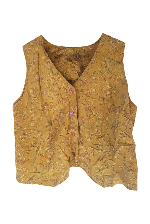 Gilet à motifs