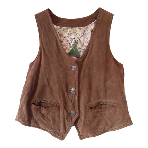 Gilet en daim