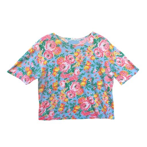 Tee-shirt à fleurs