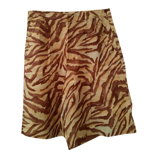 Jupe culotte zébrée