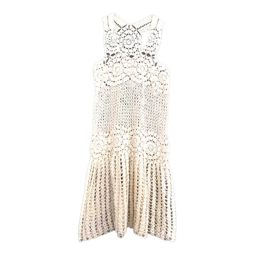 Mini robe en crochet