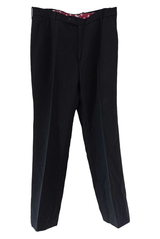 Pantalon à pinces noir