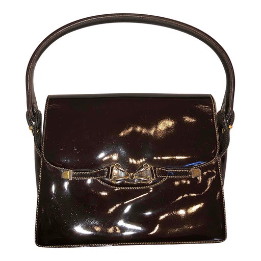 Petit sac Gucci en cuir vernis