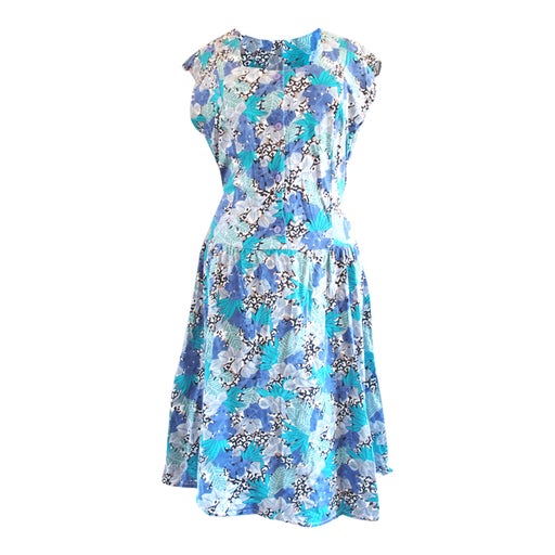 Robe midi imprimée