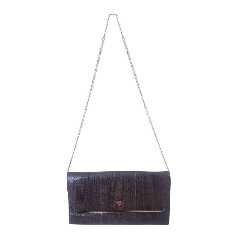 Sac en cuir de serpent