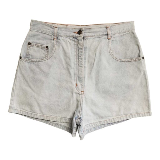 Short en jean taille haute