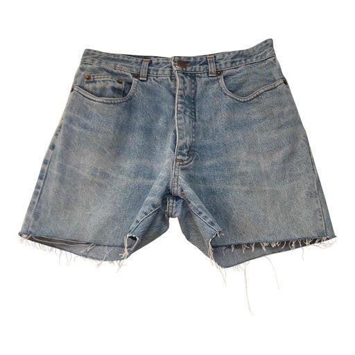 Short en jean taille haute