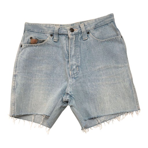 Short en jean taille haute