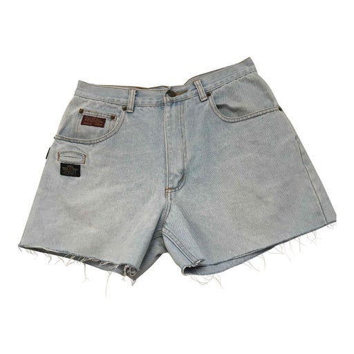 Short en jean taille haute