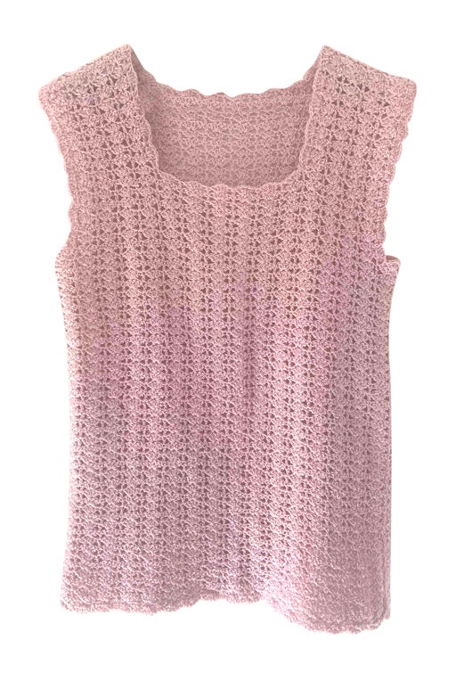 Top en crochet