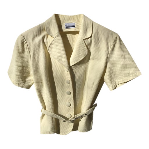 Veste ceinturée