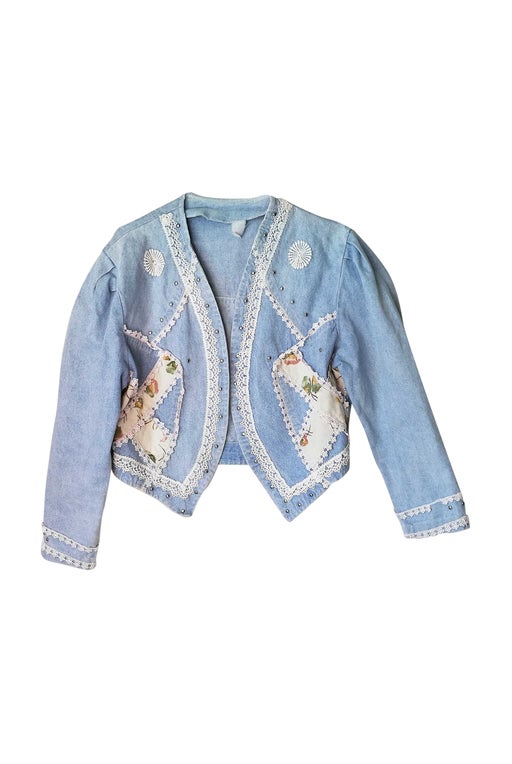 Veste courte en jean