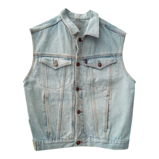 Veste en jean sans manches Lee Cooper