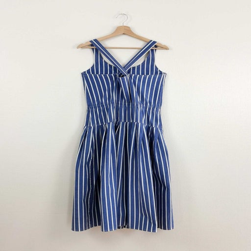 Robe en coton à rayures