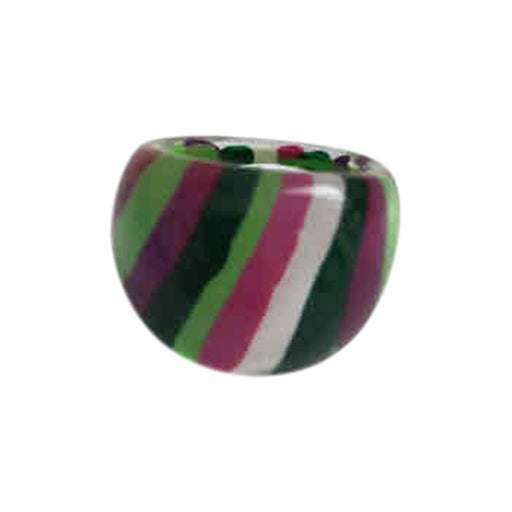 Bague en plastique 90's