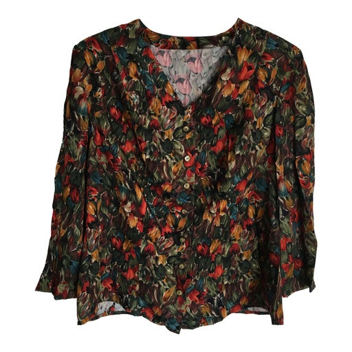 Blouse à fleurs