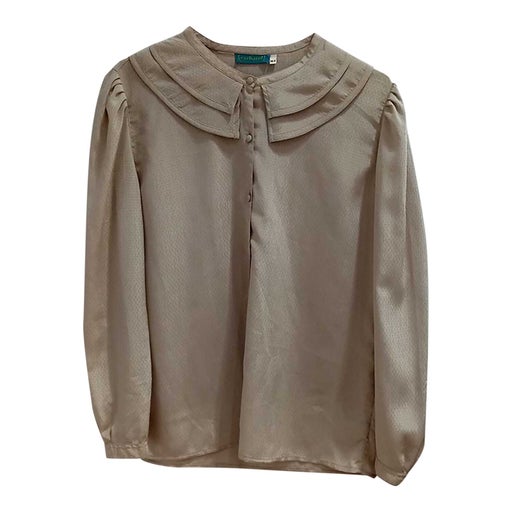 Blouse à grand col Cacharel
