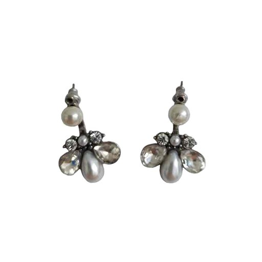 Boucles d’oreilles à perles et strass