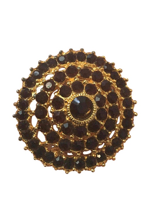 Broche à strass