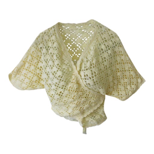 Cache-coeur en crochet