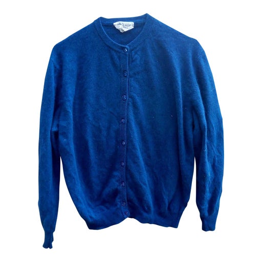 Cardigan en laine et angora
