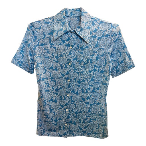 Chemise à fleurs
