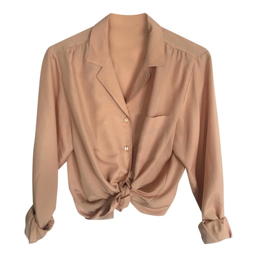 Chemise beige
