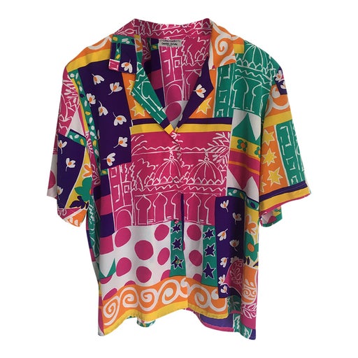 Chemise multicolore