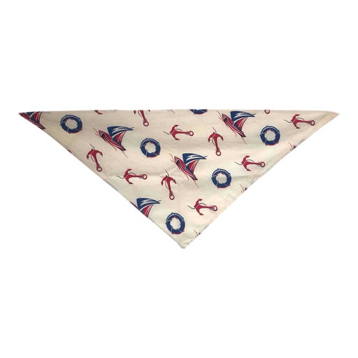 Foulard triangle marin