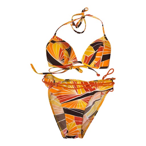Maillot de bain à rayures