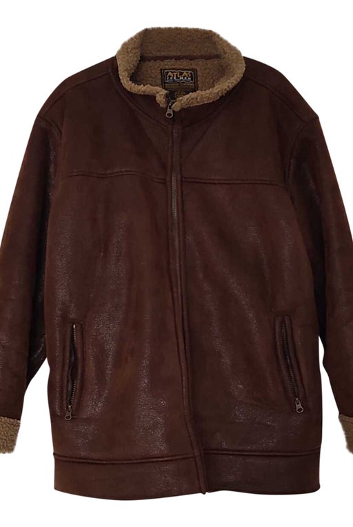 Manteau en cuir
