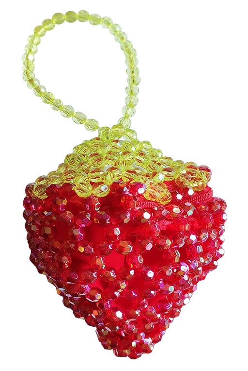 Mini sac bijou fraise