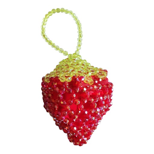 Mini sac bijou fraise