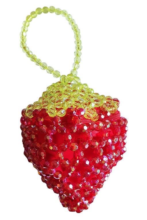 Mini sac bijou fraise