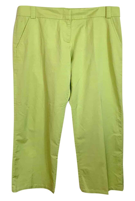 Pantalon vert taille haute