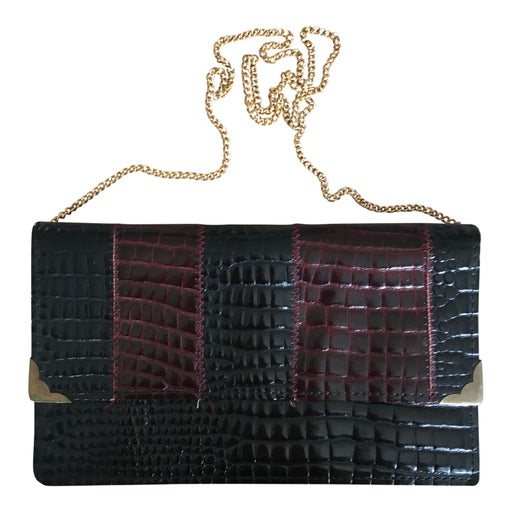 Pochette en simili cuir