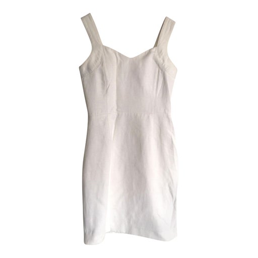 Robe blanche en coton