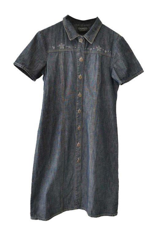 Robe chemise en jean